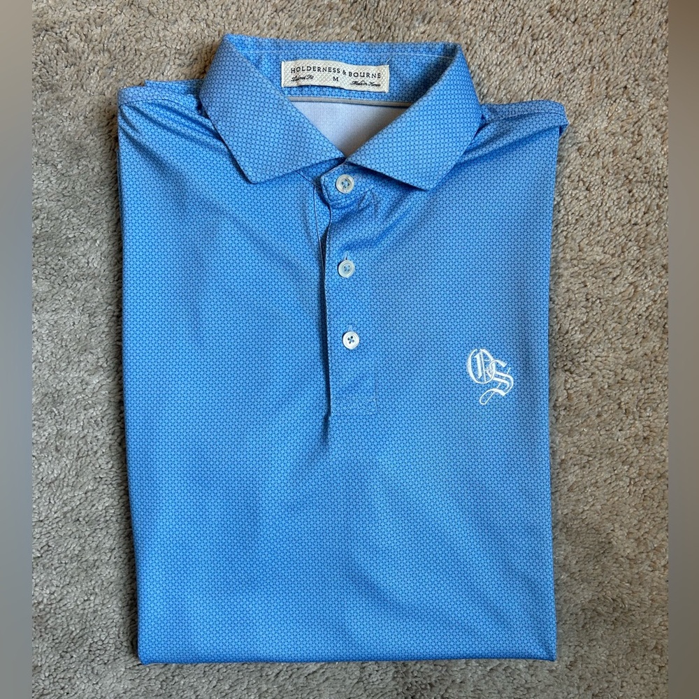 Holderness & Bourne Men’s Golf Shirt, size MEDIUM